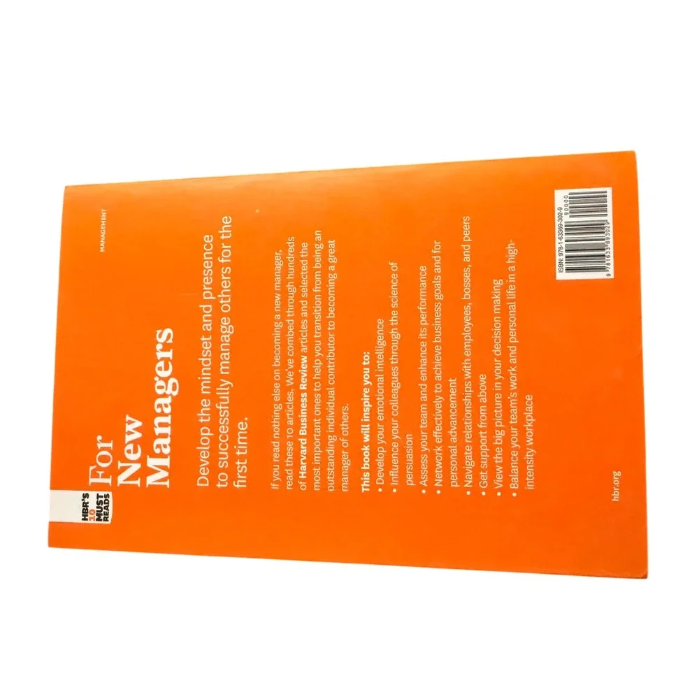 HBRs 10 Must Reads For New Managers Harvard Business Review Book‎